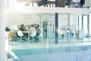 Success,Is,The,Product,Of,Teamwork.,Shot,Of,Corporate,Colleagues